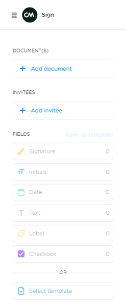 screenshot sign documents