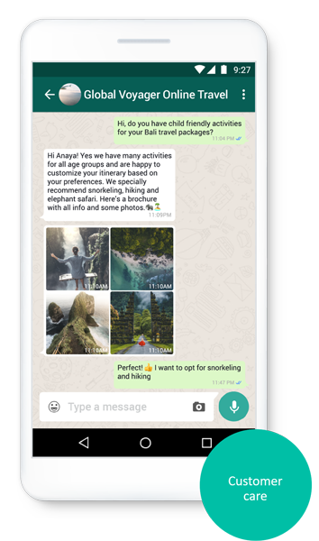 whatsapp-business-travel