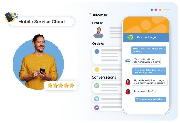mobile-service-cloud-engare-with-customer