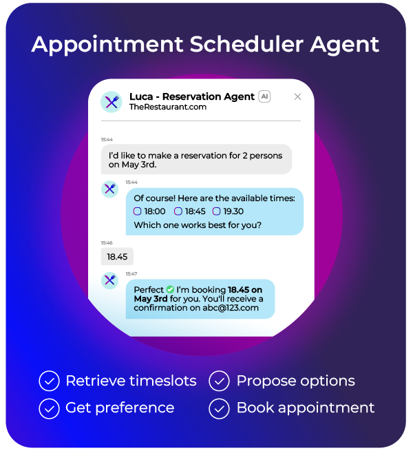 Appointment Agent Template