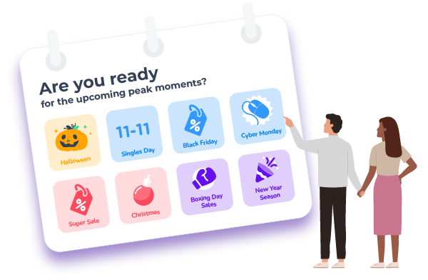 Engage ecommerce data with peak moments