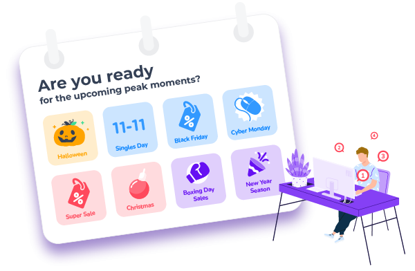 New engage blog about peak moments in ecommerce calander