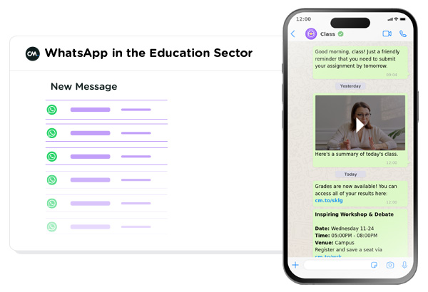 The benefits of WhatsApp in the education sector