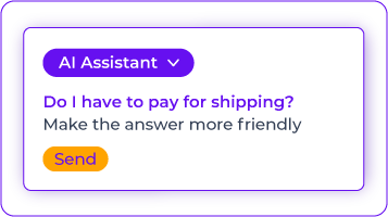 Mobile service cloud ai assistant