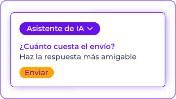 asistente de ia coste de envio
