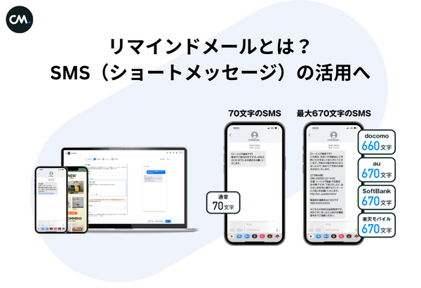リマインドメールをSMSで活用する方法