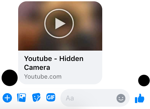 Facebookeメッセンジャースパム