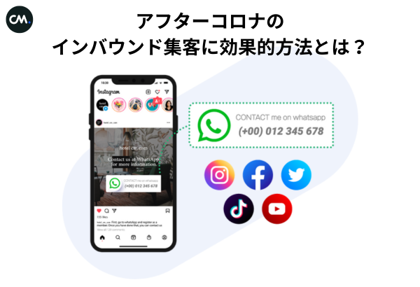インバウンド集客のイメージ