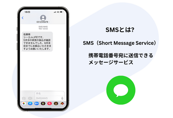 SMS(ショートメッセージサービス)とは?