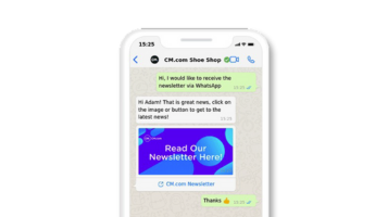 インバウンド集客でWhatsAppを送信