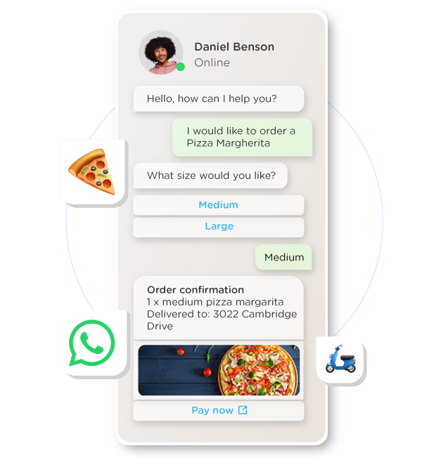 whatsapp business conversational commerce message