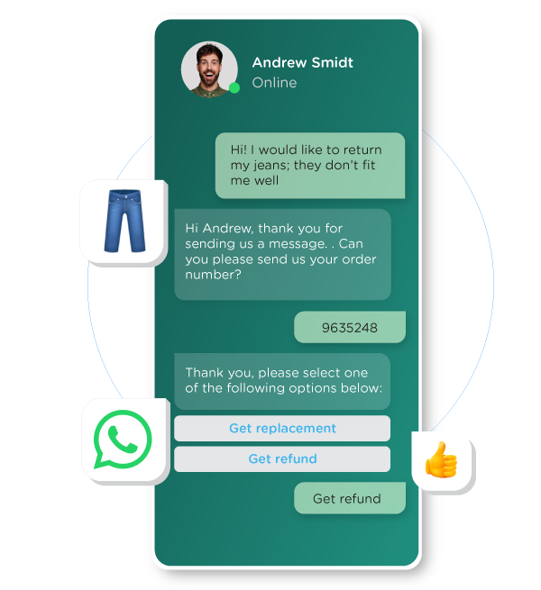 whatsapp service-automation faq